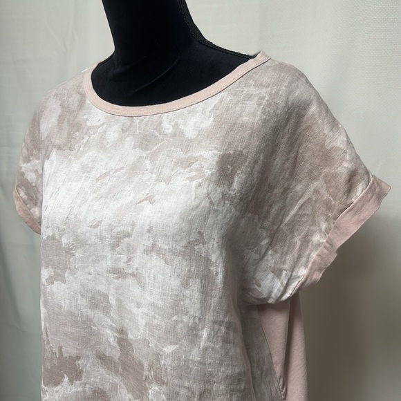 Pure Venice Pink Linen Top - Picture 2 of 9